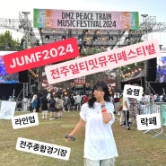 JUMP 2024 전주얼티밋뮤직페스티벌 | 라인업, MD 락페 슬램 모여라