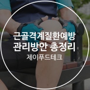 근골격계질환예방 원인 특징 관리 방안 총정리