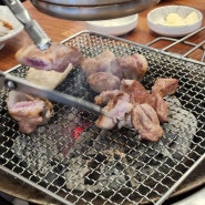 수원 오목천동 장풍숯불갈비(참숯화로갈비), 생목살 맛집