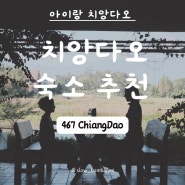 치앙다오 숙소 추천 (가성비 좋은 도이루앙 뷰, 467 Chiang Dao)