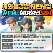 해외 일경험 프로그램 WELL/월드잡 플러스/해외 취업/해외 일경험/WELL 프로그램/한국산업인력공단/WELL 면접/월드잡 플러스 해외 취업/해외 인턴/Well 기업 면접/비자