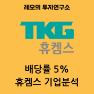 질산 밸류체인 국내1위 TKG 휴켐스 기업분석