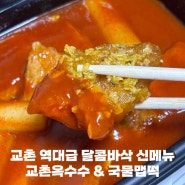 교촌치킨 신메뉴 가격 칼로리 교촌옥수수통안심 꿀조합 추천