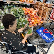 이마트 휠체어 쇼핑카트 장애인용 카트 사용방법
