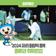 2024 파리 올림픽 종목, 한국 선수들이 출전하는 종목은?