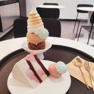 한성대입구 카페 아케미 맛있고 달콤한 비건아이스크림 조각케이크 후기