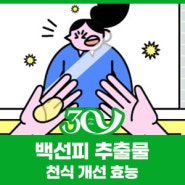 [카드뉴스] 백선피 추출물에서 천식 개선 효능 확인!