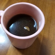 계피가루 식초 커피(아라비카) 아침공복에 한잔 3일 체험