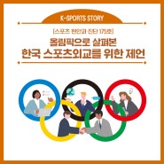 올림픽으로 살펴본 한국 스포츠외교를 위한 제언 - 한국스포츠과학원 <스포츠 현안과 진단> vol.175