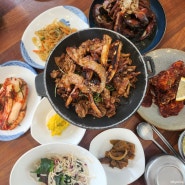 청주 게장 맛집 수곡동 연게소문 갈비세트 후기