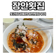 강릉 장안횟집 또간집 내돈내산 솔직후기 (맛, 주말 웨이팅, 주차)