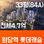 [원당역 롯데캐슬] 조합원 풀옵션 84A타입 전세 4.7억-거래완료