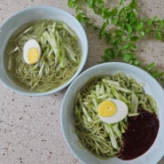 [미루밭 냉면] 쫄깃한 면발과 감칠맛이 좋은 냉면