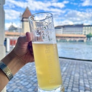 [스위스/루체른] ‘라트하우스 양조장’(Rathaus Brauerei)의 생맥주