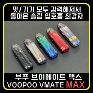인천 구월동 전자담배 브이스루/브이메이트 시리즈의 차기작 브이메이트 맥스