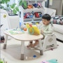 리바트 유아책상의자세트 높이조절 키즈책상 4세~5세 사용 후기
