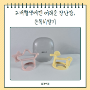 『모윰 손목치발기』 2개월생에겐 조금 이른 장난감인 거 같다. _내돈내산