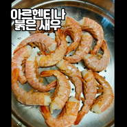 아르헨티나 붉은 새우 특징 효능 찌는 요리 방법