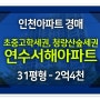 인천아파트경매 GTX B 송도역인근 연수서해