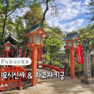 [일본 후쿠오카 여행] 후쿠오카 가볼만한곳 여행지 추천 스미요시신사 & 하코자키궁