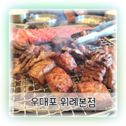 위례 맛집 우대포 위례본점 쯔양이 인정한 고깃집