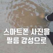 스마트폰으로 찍은 장마 사진을 필름 감성으로 변신시키기