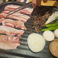 대구 대패삼겹살맛집 패대기 두산들안길점 김밥과 삼겹살을 한번에!