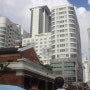 홍콩 셀리스버리 YMCA 호텔 : 파셜 하버 뷰 트윈룸