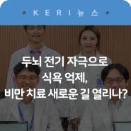 두뇌 전기 자극으로 식욕 억제, 비만 치료 새로운 길 열리나?