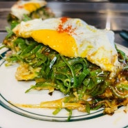 서울 망원 [오시] 한국에서 즐기는 일본 오꼬노미야끼 맛집