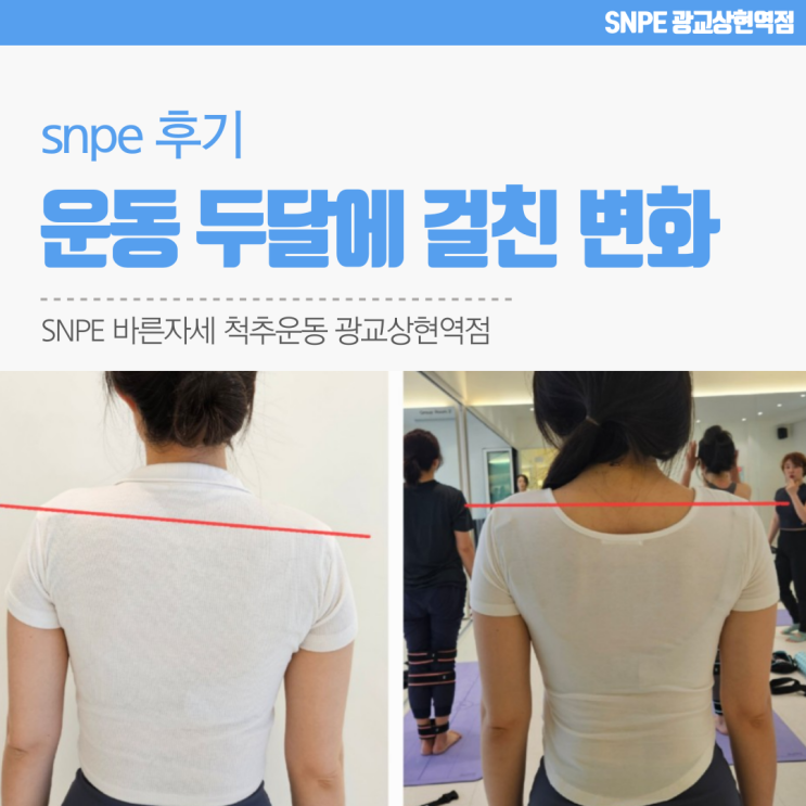 snpe 후기 운동 두달에 걸친 변화 : 네이버 블로그