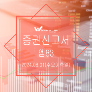 IPO 수요예측종목 엠83 비상장주식 기업정보