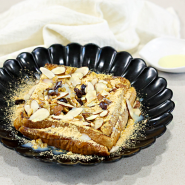 설빙 인절미 토스트 만들기 홈카페 간단간식