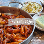 화성 융건릉 맛집 조가네갑오징어