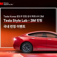 [차량 랩핑] Tesla Style Lab x 3M 틴팅 국내 런칭 이벤트! 1등 당첨자와 차량을 소개합니다🎉