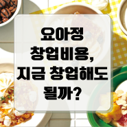 요아정 창업, 비용은? 지금 시작하면 호구일까?