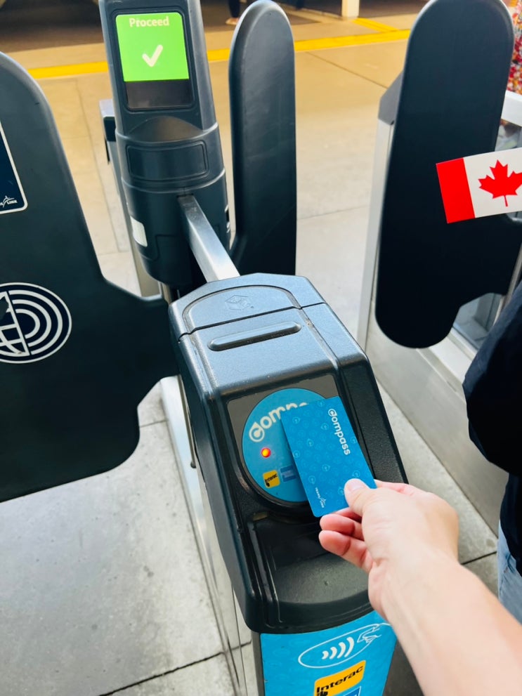 [캐나다 밴쿠버 한 달 살기] #12. 대중교통 요금. Compass card 컴패스 카드 구매, 충전. 버스, 스카이트레인 ...