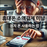 휴대폰 소액결제 미납 개통방법 알아보기