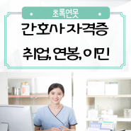 간호사 자격증 취업, 연봉, 이직, 이민