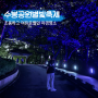 인천 수봉공원 별빛축제 물놀이터 운영기간 인공폭포 야경명소 주차