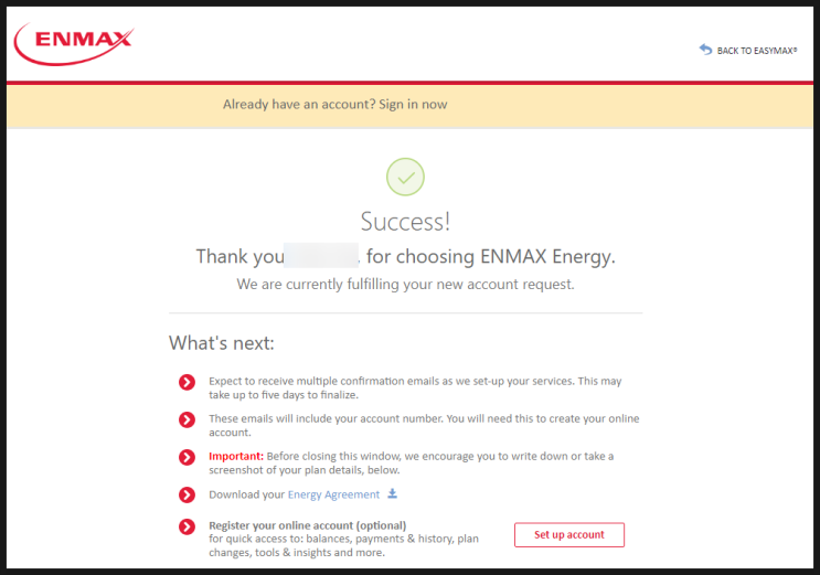 [생활정보] 전기, 가스 신청 @Enmax(엔맥스) (수도 포함) : 네이버 블로그