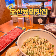 [오산육회]오산역육회 찐맛집 육회천지