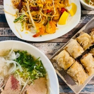 쌀로 만든 면의 베트남식 쌀국수 및 팟타이 개롱역 맛집 포짜오