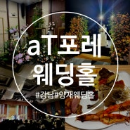 서울 서초 강남 양재 aT 포레 웨딩홀 5층 그랜드홀 피로연장 연회장 뷔페 하객 후기