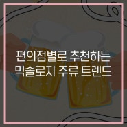 한눈에 알아보는 편의점별 주류 추천