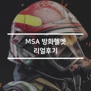 [기사] MSA사의 방화헬멧 REAL 사용기