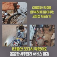 대구시 대변기뚫음 달성 악취차단 설비공사