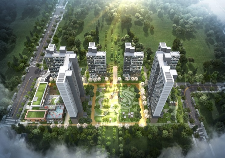 에스와이스틸텍_ LH 층간 차음재 2차 시범단지 평택 고덕(Ab57-2BL) 385세대 시공 : 네이버 블로그