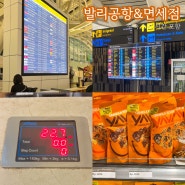 인도네시아 발리 국제공항 출국 수속 소요시간 면세점 구경(+SQ947)