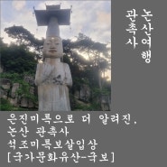 논산여행. 은진미륵으로 더 알려진, 관촉사. 석조미륵보살입상 [국가문화유산 - 국보] 우리문화유산여행. 논산가볼만한 곳